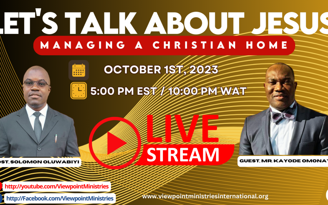 Managing A Christian Home